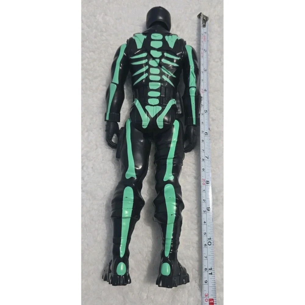 Fortnite Skull Trooper Green Glow Action Figure Epic Games 2019 -11.5